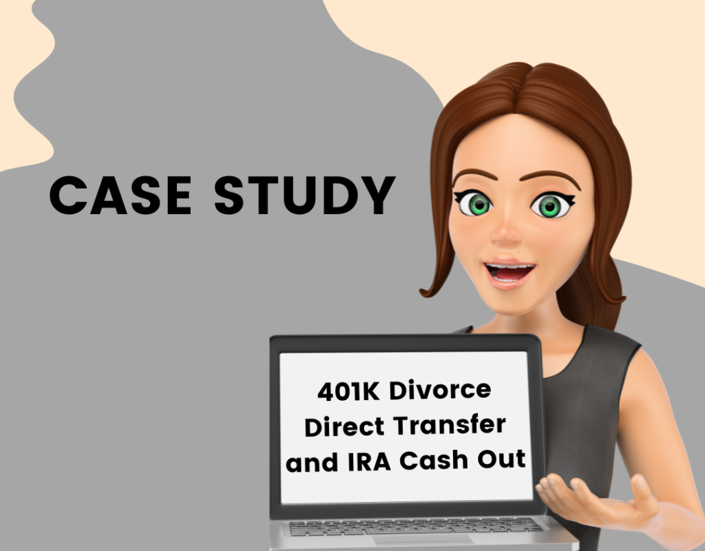 Divorce and 401k Direct Transfer