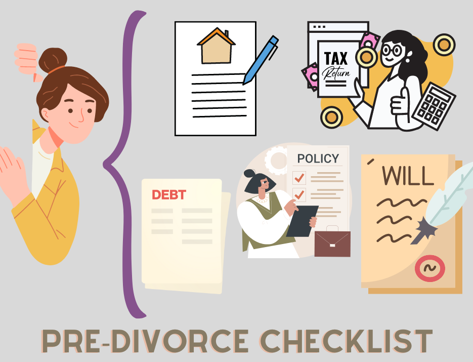 Pre-Divorce Checklist Gathering Documents
