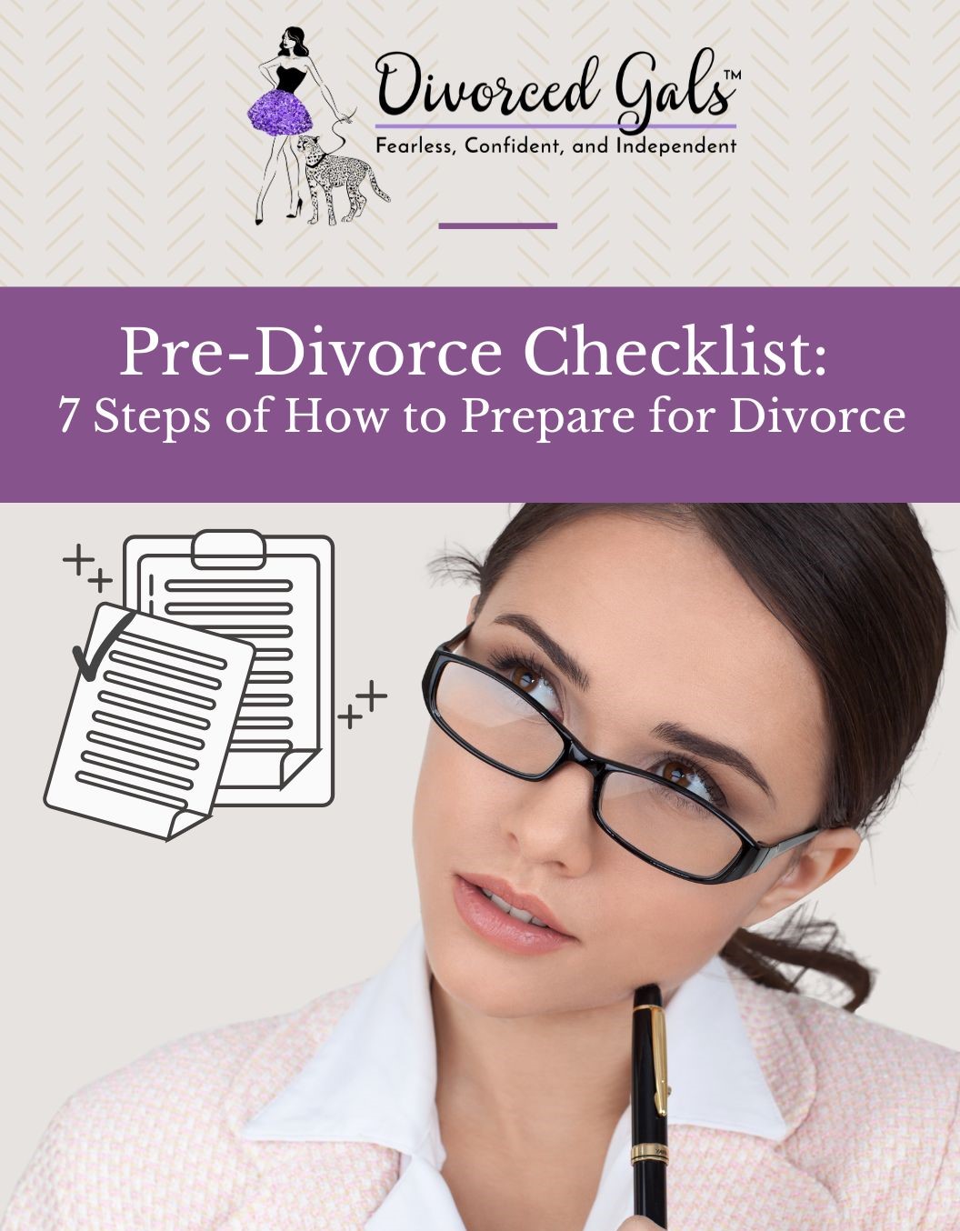 Pre Divorce Checklist eBook Cover Page