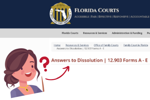 Florida Courts Answer to Dissolution of Marriage