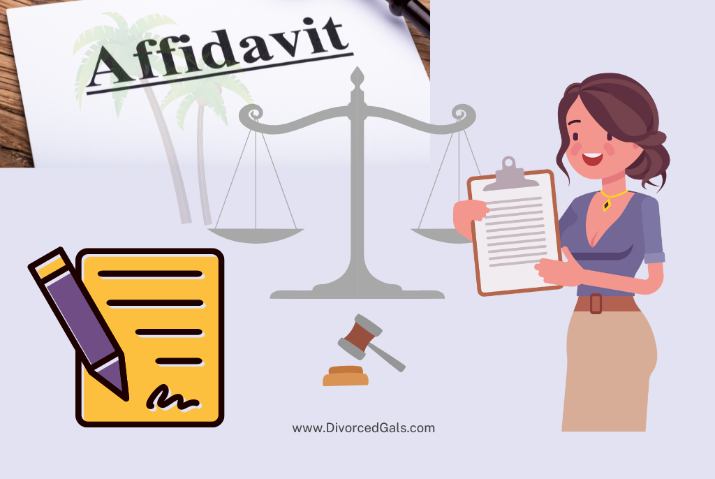 Florida Financial Affidavit Divorced Gals LLC